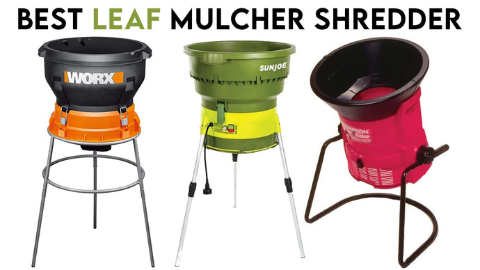 Best Electric Leaf Mulcher 2021 Shredding Leaves into Compost!